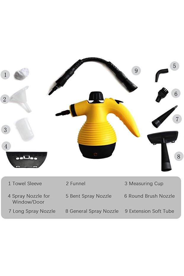 Multi-purpose steam cleaner for cleaning and sterilization - 7