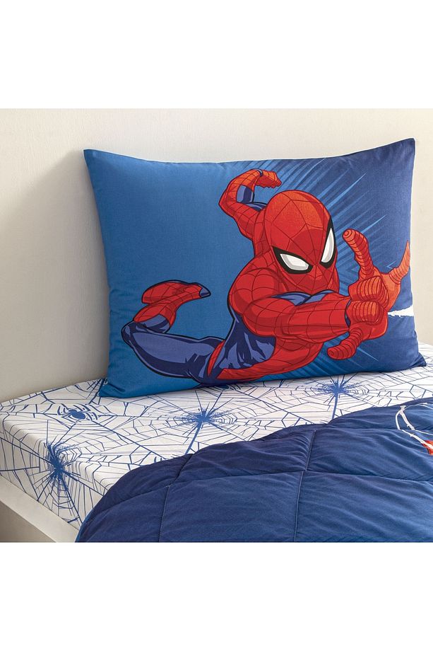 Taç Lisanslı Spiderman Classical Tek Kişilik Pamuk Yorgan Seti - 3