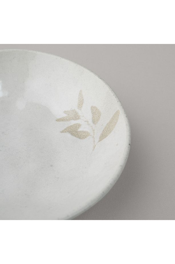 Laurel Seramik 20 Cm Çukur Tabak Ekru - 3