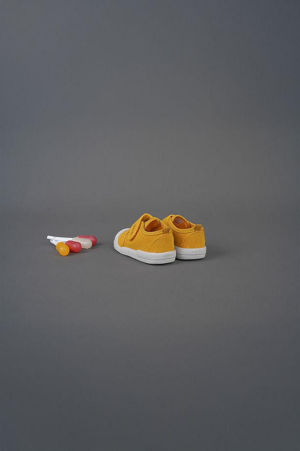 Anka II Model Unisex İlk Adım ve Bebek Sarı Günlük Ayakkabı - 3