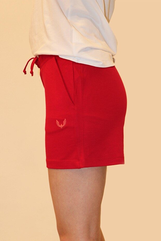 Rich Kadın Cepli Örme Şort - 3