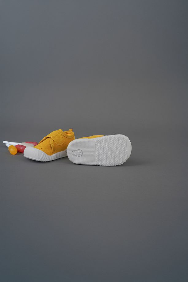 Anka II Model Unisex İlk Adım ve Bebek Sarı Günlük Ayakkabı - 6