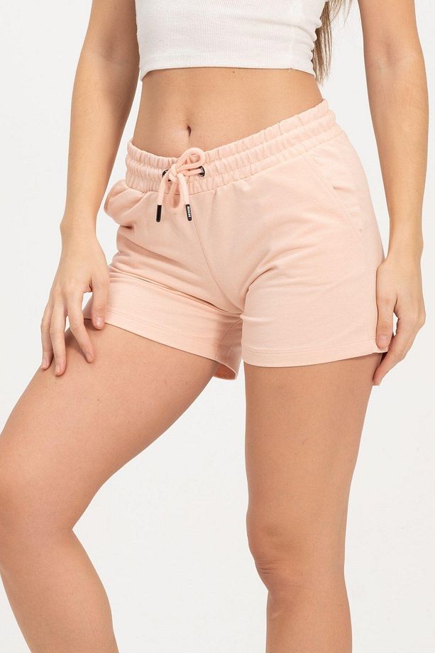 Kadın Pembe Şort Mini Spor Şort - 3