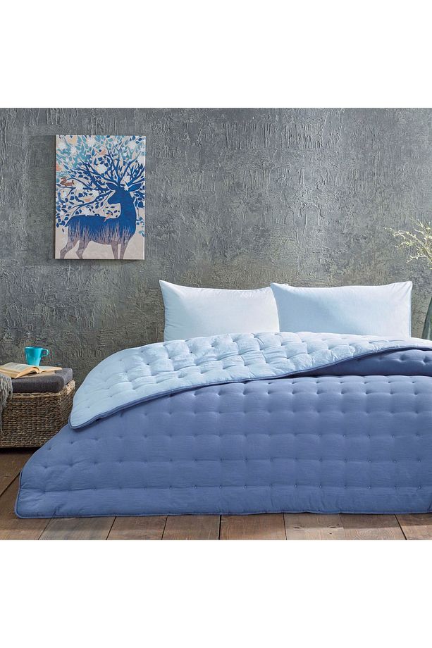 Donna Çift Kişilik Sleeper Set Mavi - 1