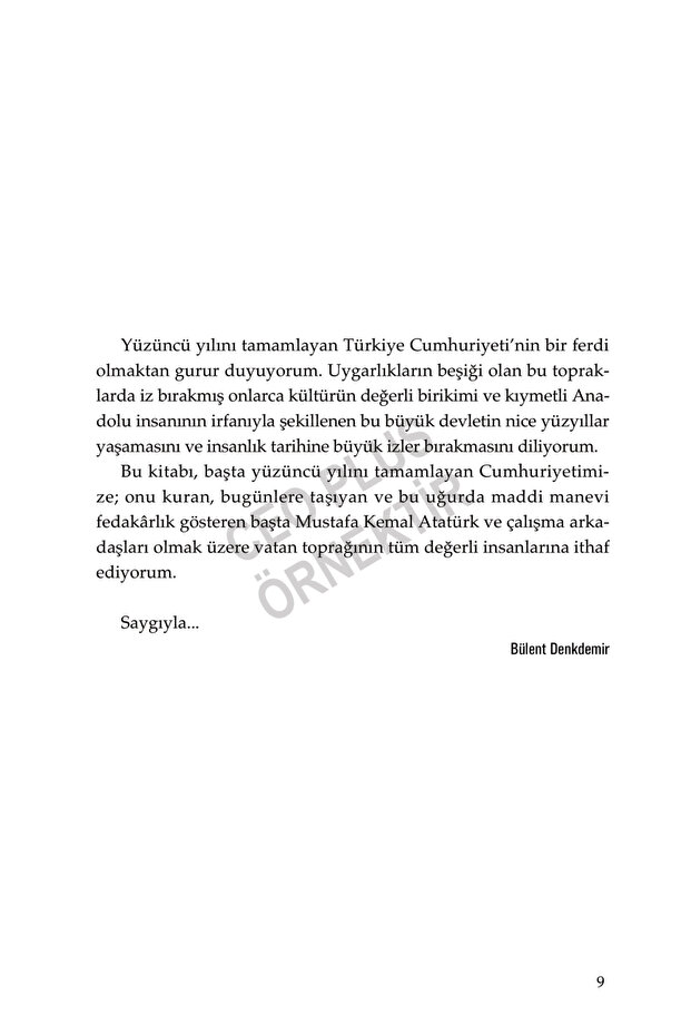 Yönetim Hayata Benzer: Yolda Öğrendiklerim / Bülent Denkdemir / CEO Plus / 9786258026184 - 7