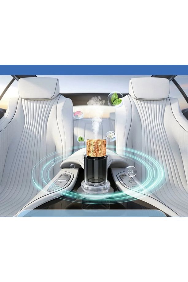 Mini lüks araba hava spreyi ortam Lazer Led aromaterapi makinesi Yatak odası için taşınabilir - 8