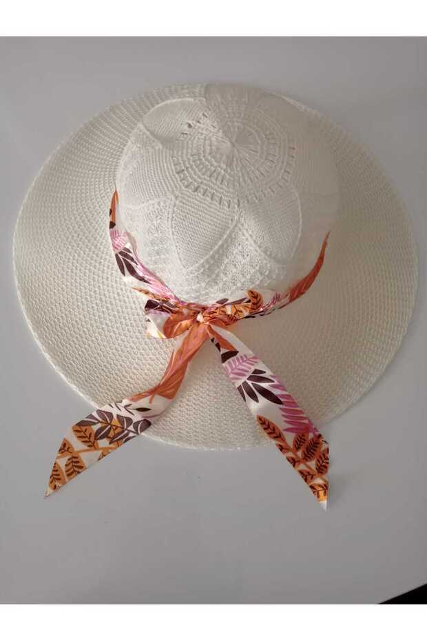 Women's Ribbon Straw Trilby