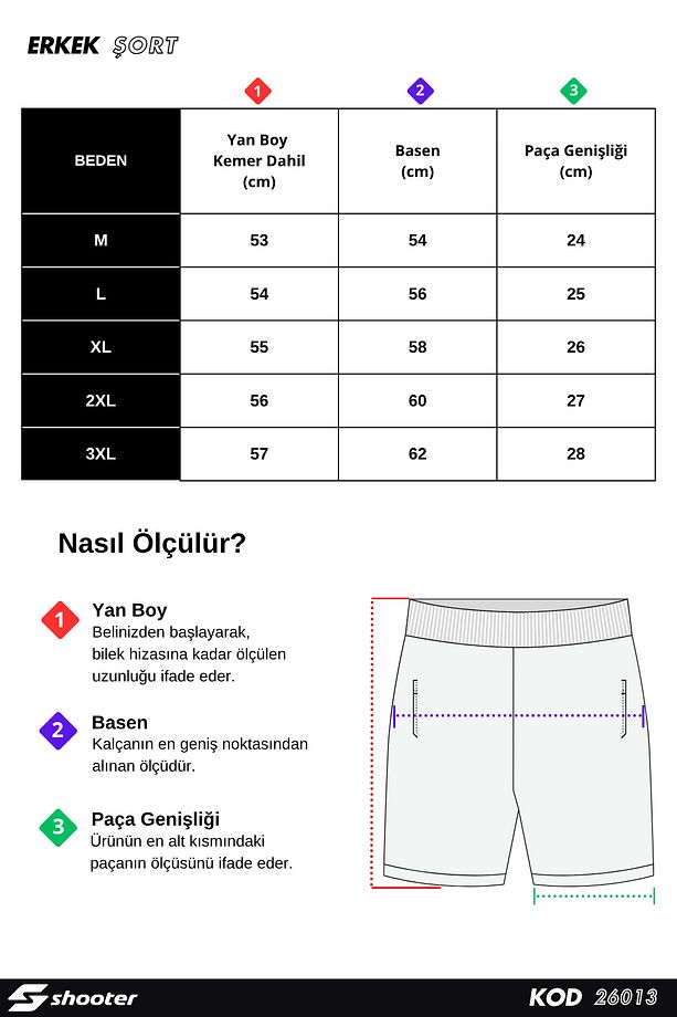 Baskı Detaylı Regular Kalıp Mavi Erkek Şort - 4