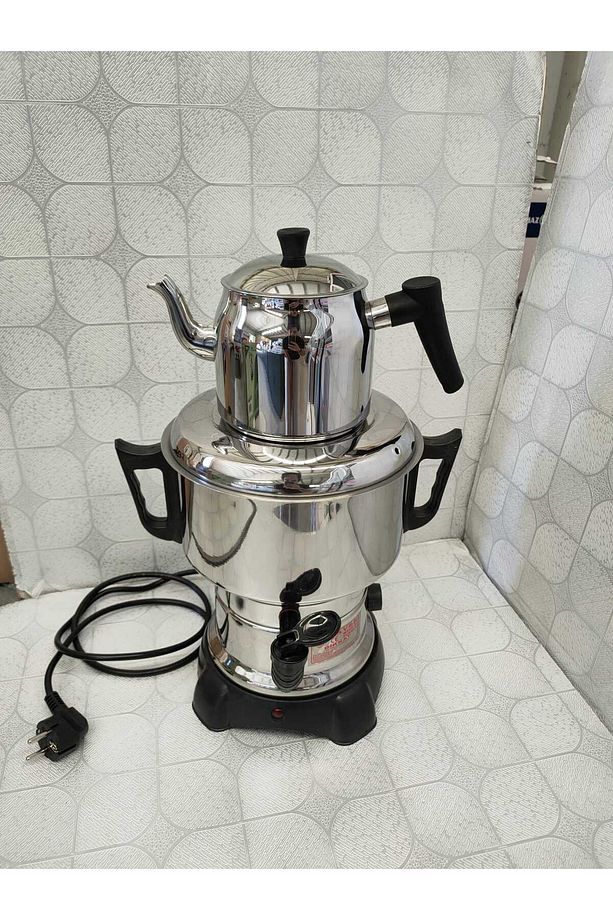 Seçil 50 Bardak Elektrikli Semaver 4,5lt Çelik Yapı - 2