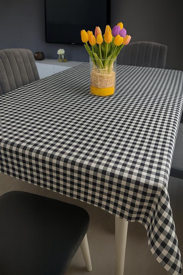 Pötikareli 1. Sınıf Pvc Masa Örtüsü Salon-mutfak-piknik Örtüsü - 1