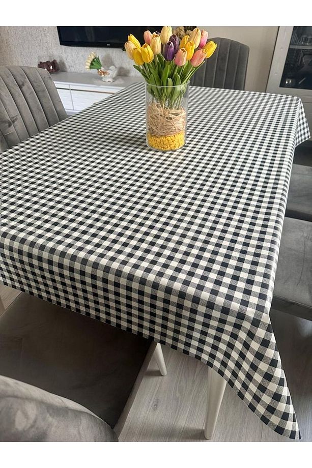 Pötikareli 1. Sınıf Pvc Masa Örtüsü Salon-mutfak-piknik Örtüsü - 3