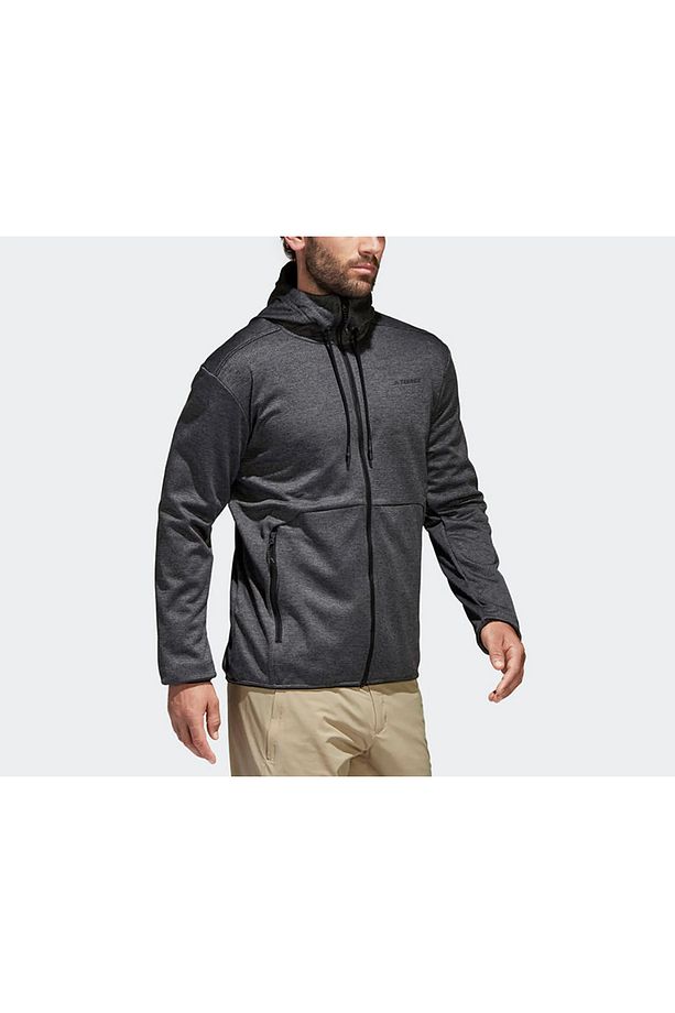 Terrex Cf4701 Ctc Ho Fı Jkt Erkek Kapşonlu Eşofman Üstü Gri - 6