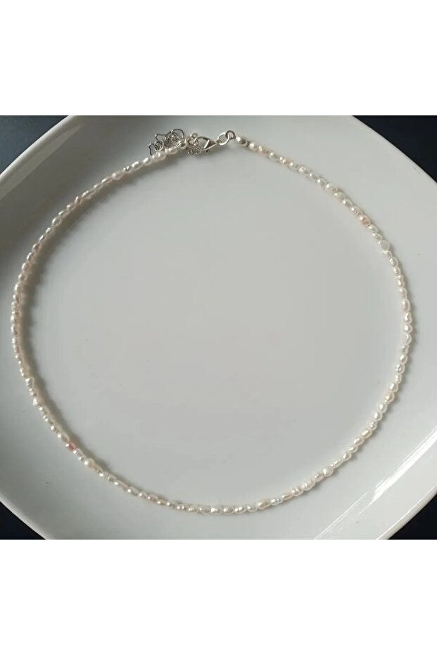 Gerçek Arpa Inci Kolye - 3