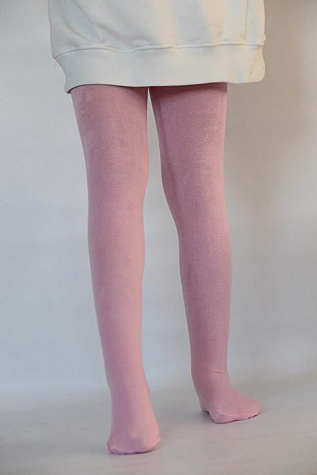 Soft Viscose Children's Pantyhose B.Pink