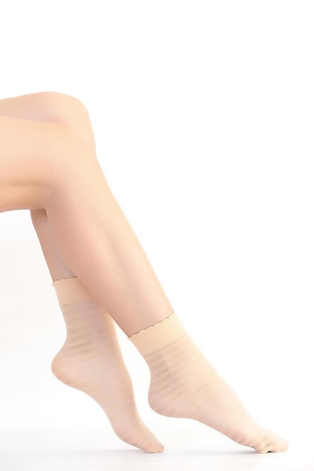 جوارب زيبرا سوكيت الطبيعية - 1