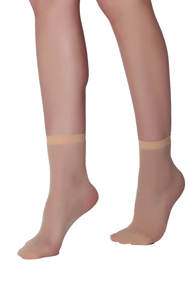 Süper Soket Çorap Naturel - 1