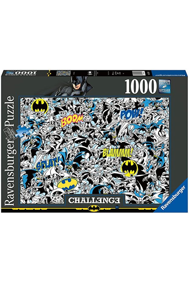 1000 Parça Puzzle Batman Chal - 2