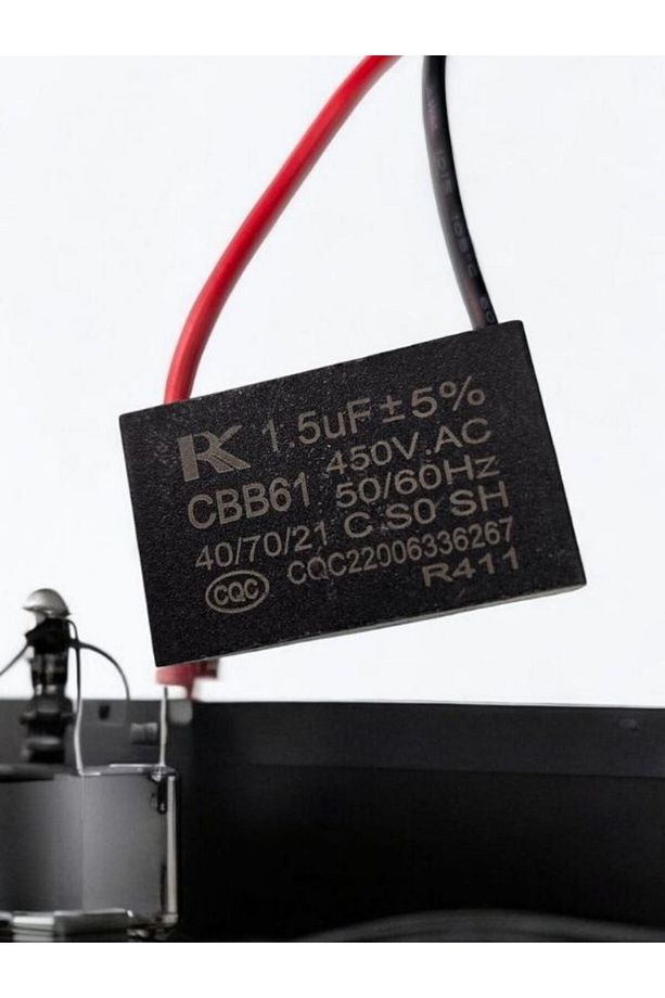 Cbb61 1.5uf 450v Ac Kablolu Dikdörtgen Vantilatör, Klima, Fan Kondansatör - 1