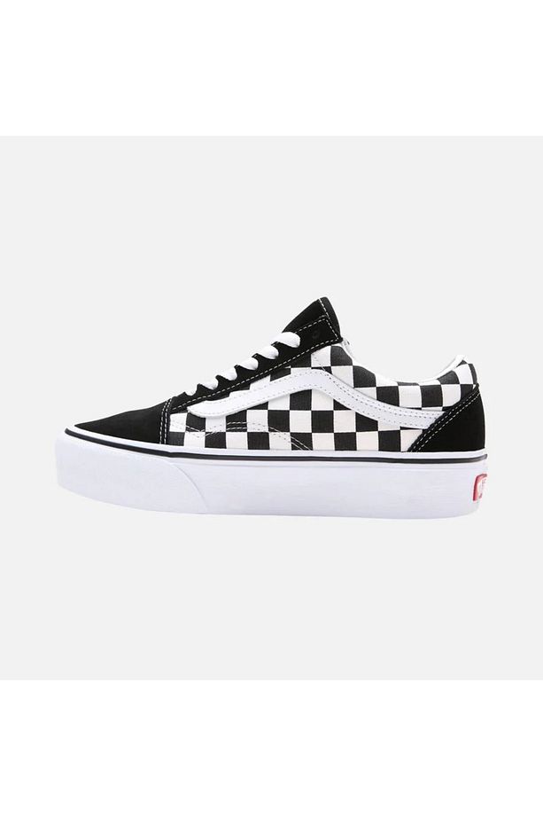 Ua Old Skool Platform Unisex Siyah Günlük Ayakkabı - Vn0a3b3uhrk1 - 2