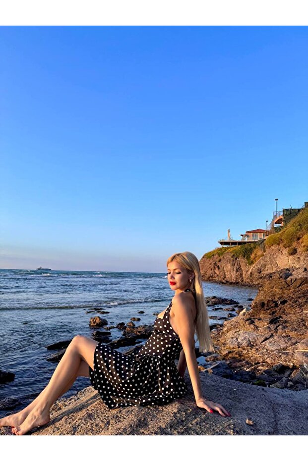 PUANTİYELİ ELBİSE - 6