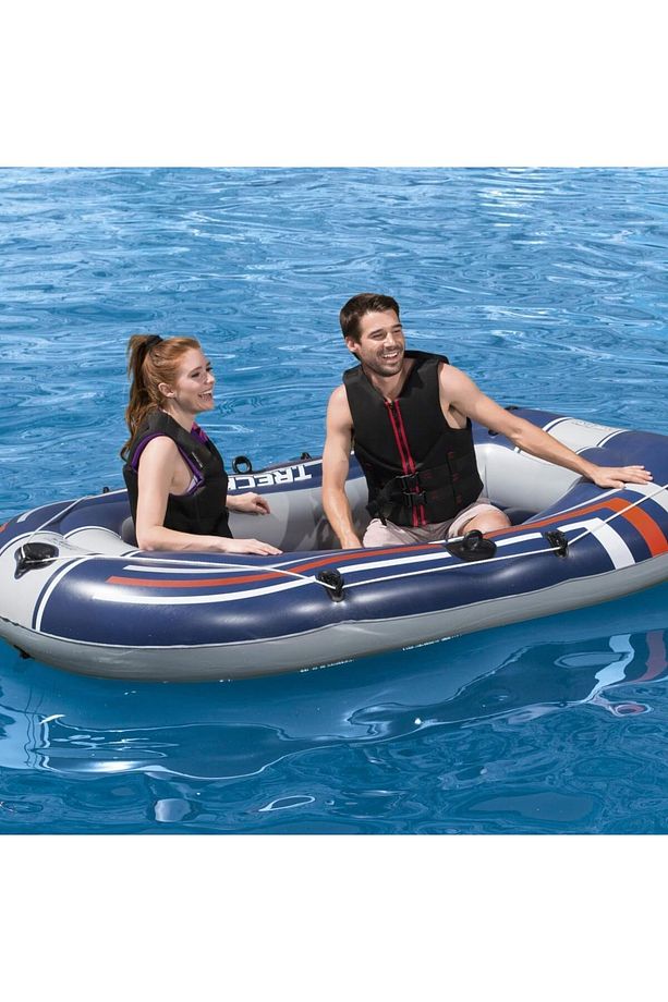 Sarı Hydro-force 61083 2 Kişilik Şişme Tabanlı Bot Set 234x135 cm - 2