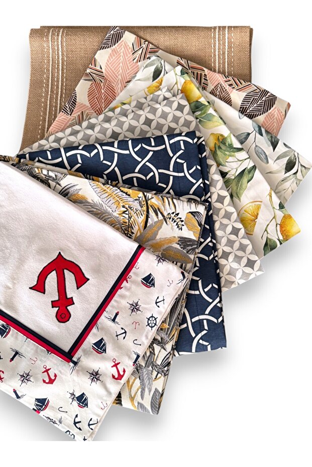 Branch Patterned Flat Edge Runner - Handcrafted - 3