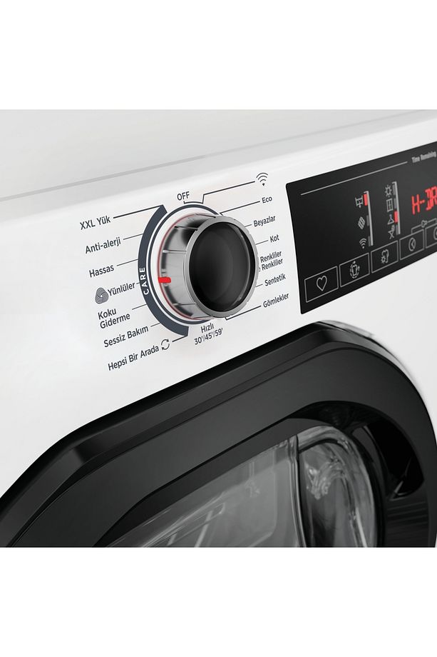 HRE H11A2TBE-17 11 kg Wi-Fi + Bluetooth Bağlantılı Isı Pompalı Kurutma Makinesi - 4