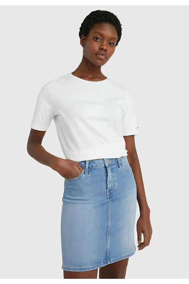 T-shirt - Regular Metallic C-n - Bleu - 1