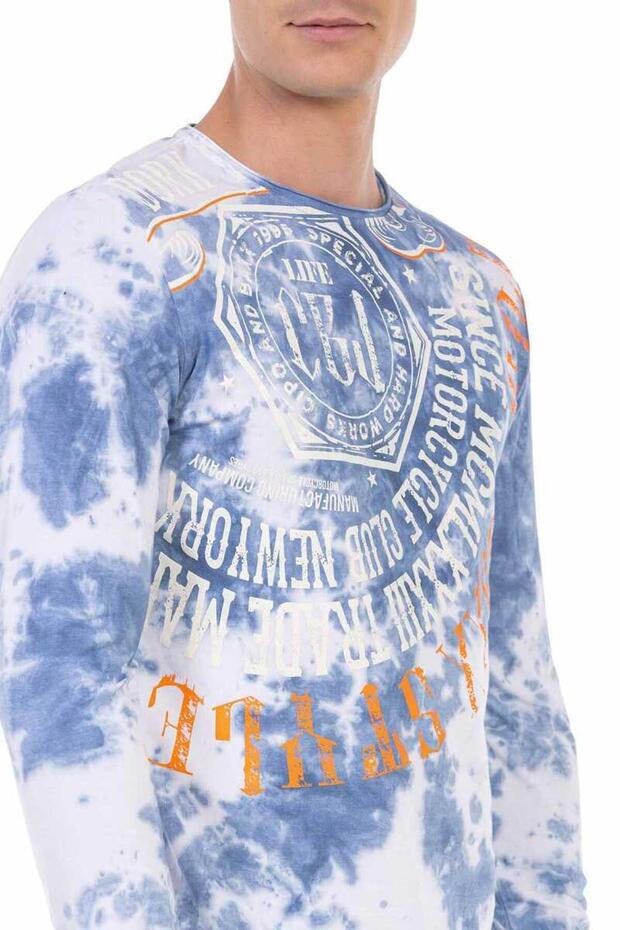 Cl472 Patterned Sweatshirt - 2