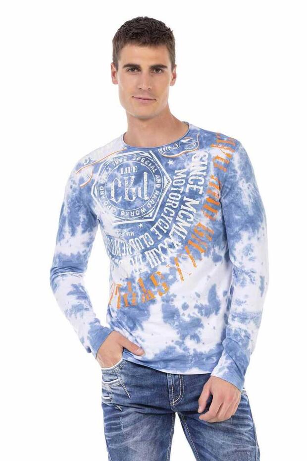 Cl472 Patterned Sweatshirt - 1