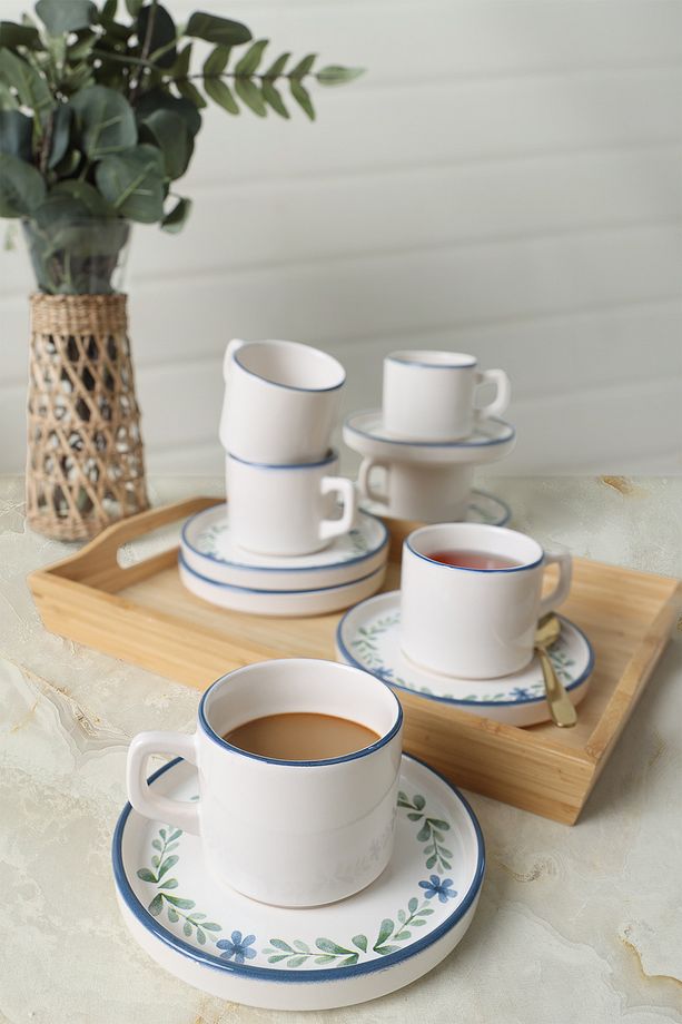 Daphne Stackable Çay Takımı 12 Parça 6 Kişilik 22921-24 - 3