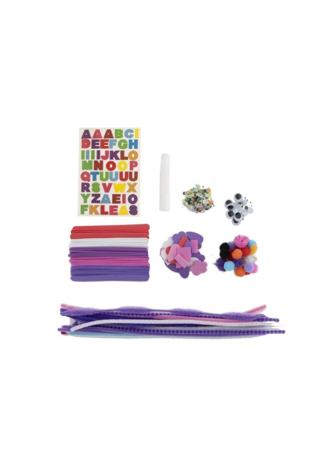 Creative accessories set, Mega Craft Bag, red - 3