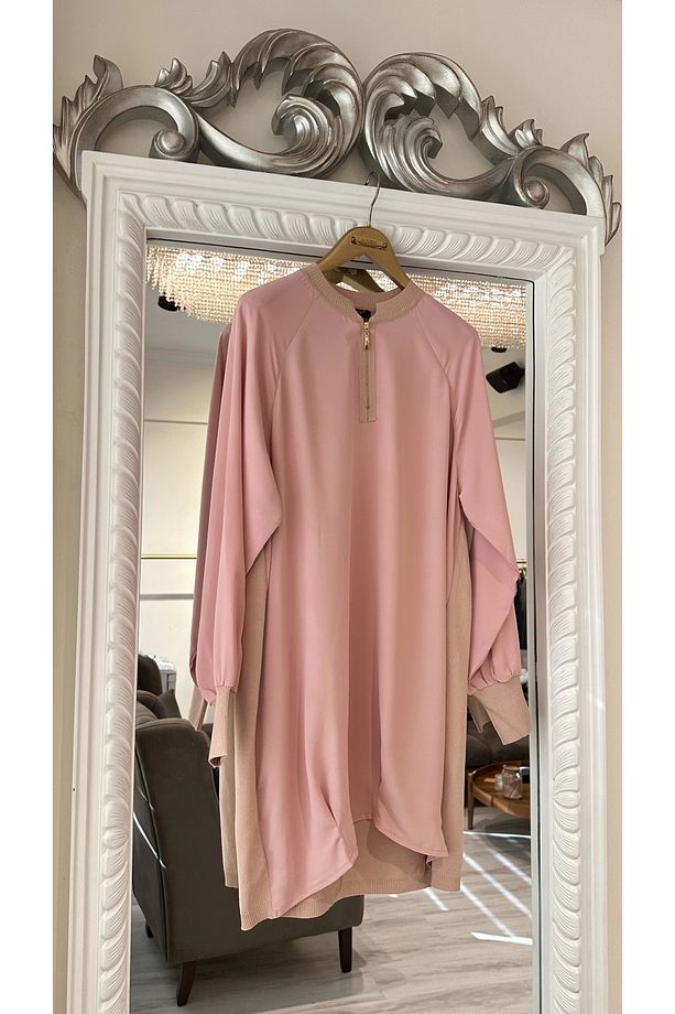 İNVEE 6899 Pudra Tunik - 4