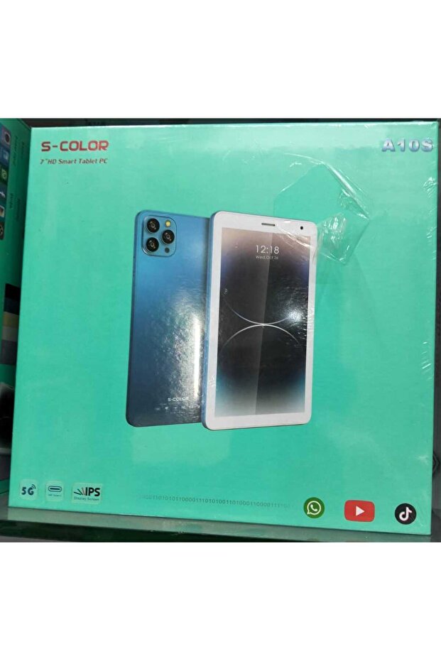 جهاز لوحي ذكي S-Color A10S بشاشة عالية الدقة مقاس 7 بوصات - 1