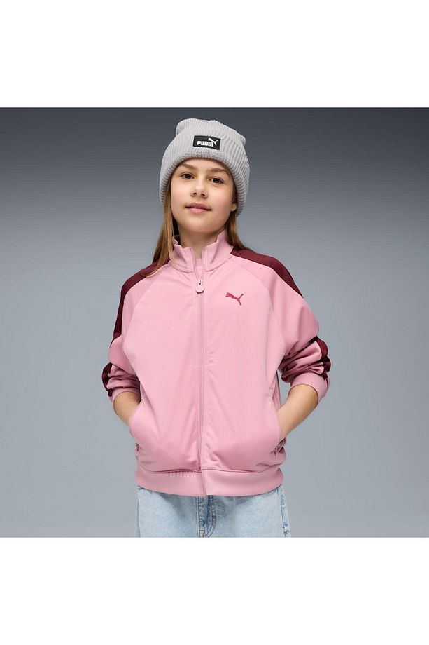 Çocuk Pembe T7 Always On Track Jacket Eşofman Üstü 629898-65 - 1