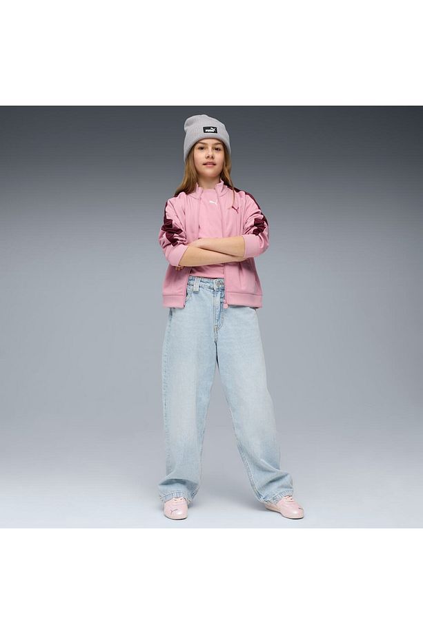 Çocuk Pembe T7 Always On Track Jacket Eşofman Üstü 629898-65 - 3