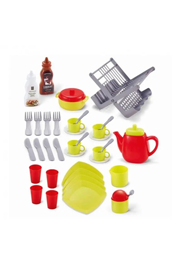 طقم حفل شاي مكون من 40 قطعة - 2