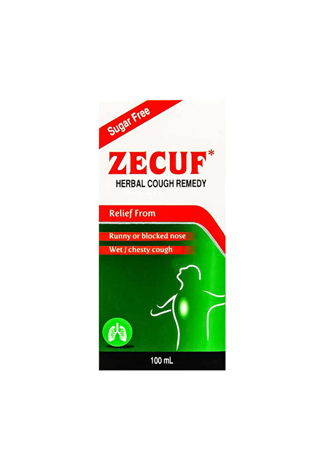 ZECUF SYRUP SUGERFREE 100ML