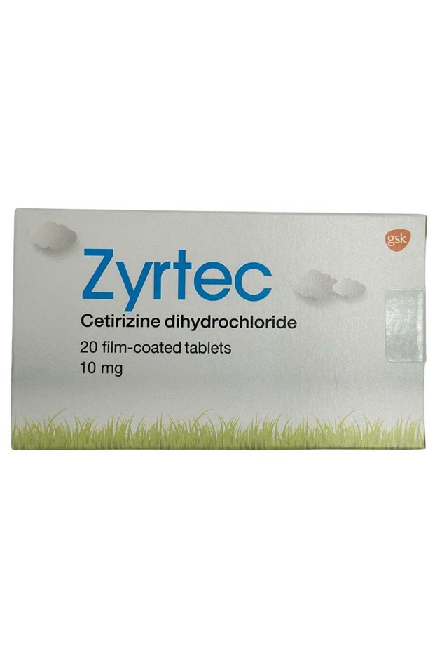 Zyrtec 10mg Tabs 20s