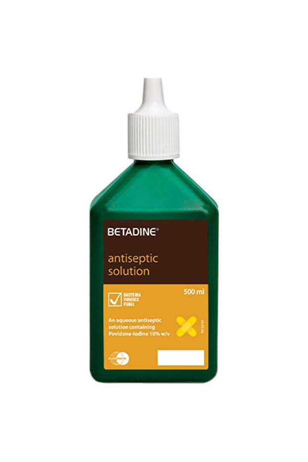 BETADINE ANTISEPTIC SOLN 500 ML