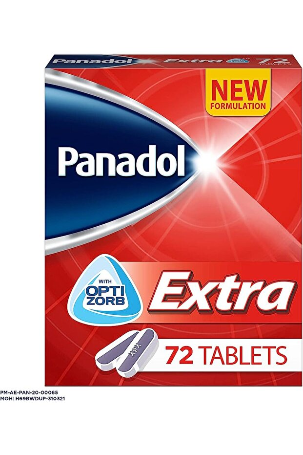 بنادول إكسترا أوبتيزورب 72 قرصًا - 1