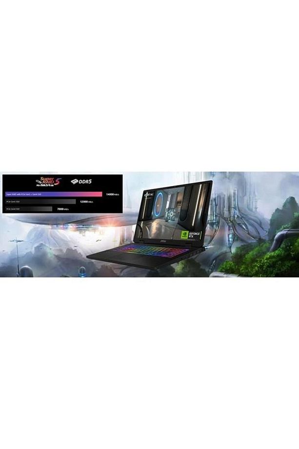 CROSSHAIR A17 HX D8WGKG-012XTR R9 8940HX 32GB DDR5 RTX5070 8GB GDDR7 1TB NMVE 17 " 240HZ(QHD) FD - 3