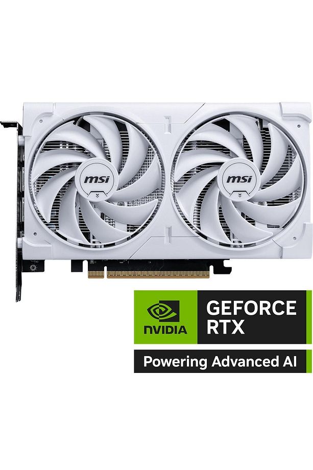 GEFORCE RTX 5060 8G VENTUS 2X OC WHITE GDDR7 128B DX12 PCIE 5.0 X16 (3XDP 1XHDMI) - 2