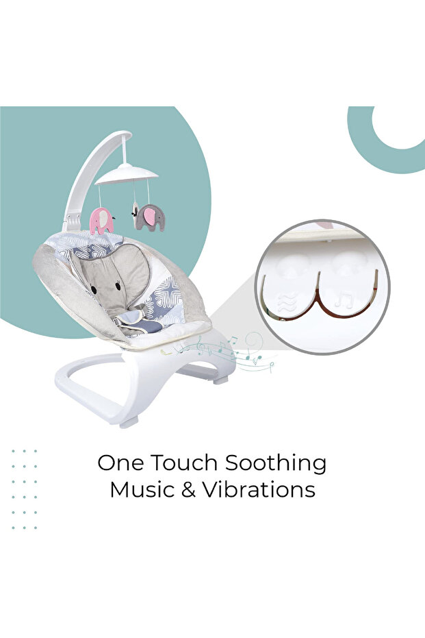 كرسي هزاز أوتوماتيكي على شكل فيل - 3