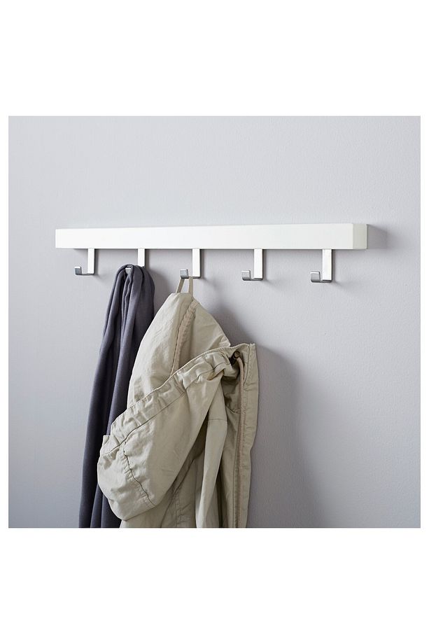 Quality Duvar Askısı 5 Kancalı 60x4x8 Cm Kapı Askısı Askılık Portmanto Ahşap - 2