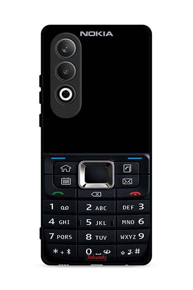 غطاء حماية لهاتف Oppo K12 Plus 5G بنمط هاتف قديم