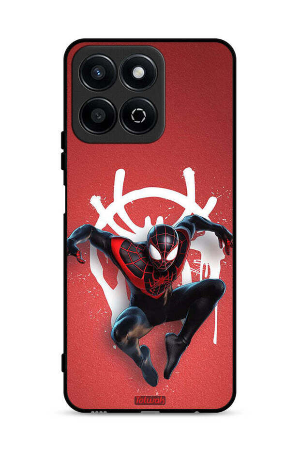 غطاء حماية لهاتف Honor Play 60 Plus 5G بتصميم سبايدرمان