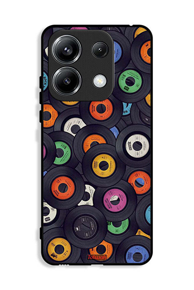 غطاء حماية لهاتف Xiaomi Poco M6 Pro 4G بنمط CDs
