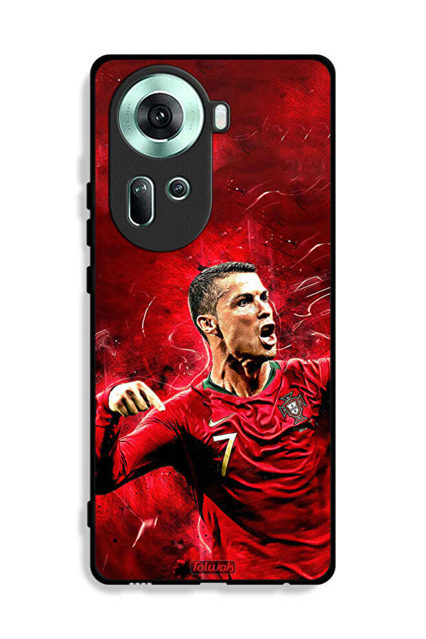 غطاء حماية لهاتف Oppo Reno11 5G كريستيانو رونالدو