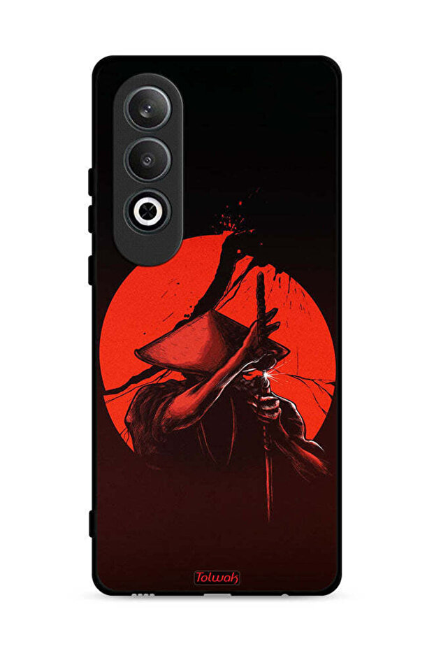 غطاء حماية لهاتف Oppo K12 Plus 5G بتصميم محارب السيف